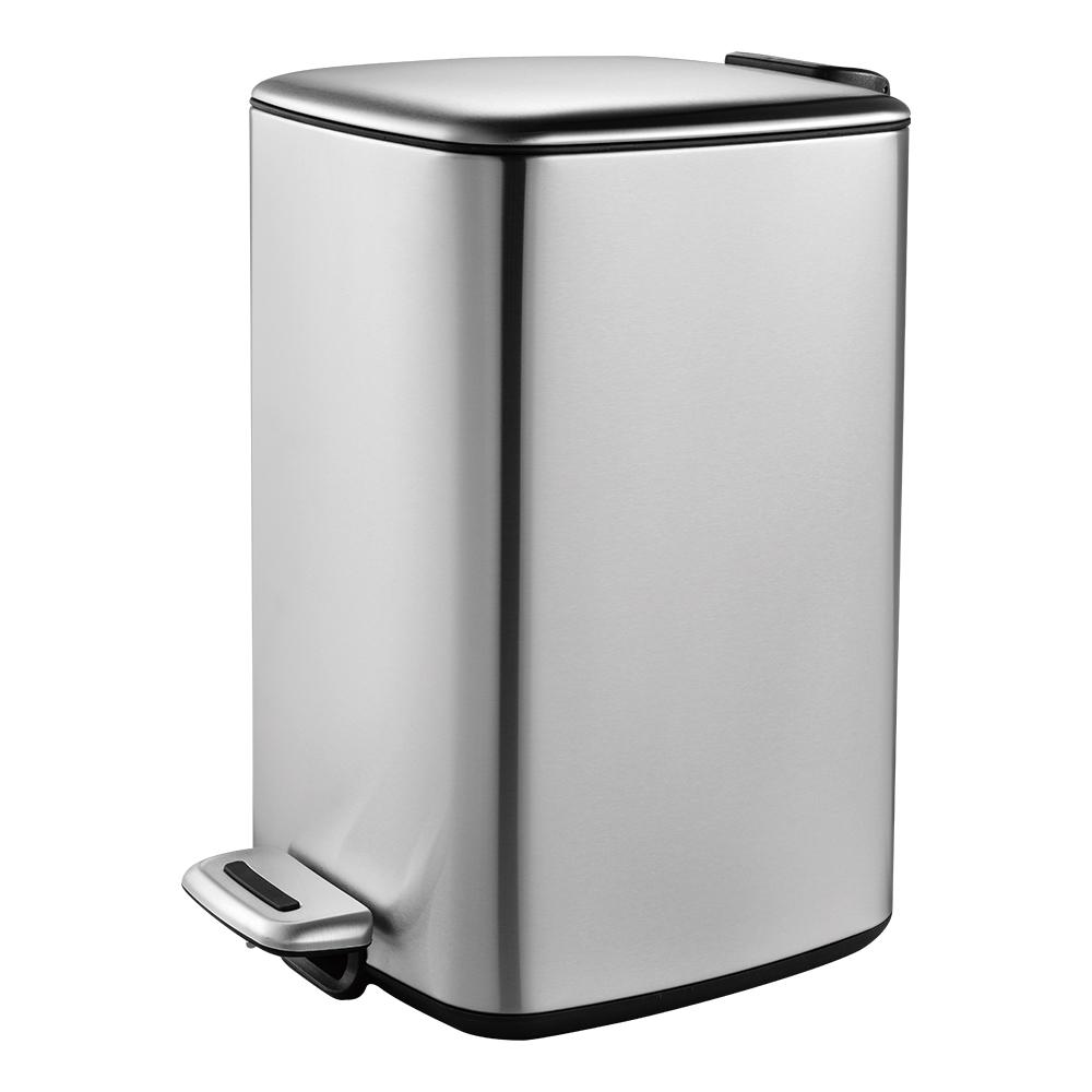 Square pedal bin with 20L / 30L