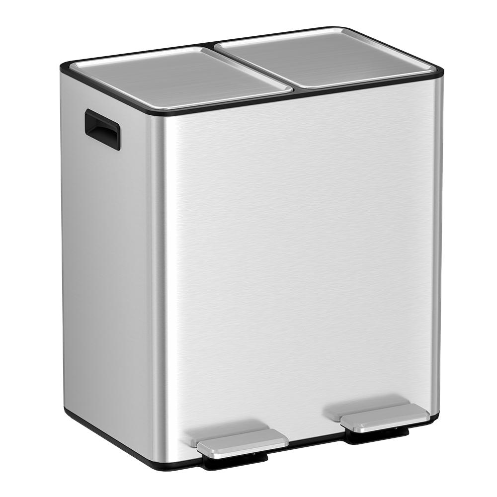 I Series Stainless Steel Garbage Recycling Bin with 40L