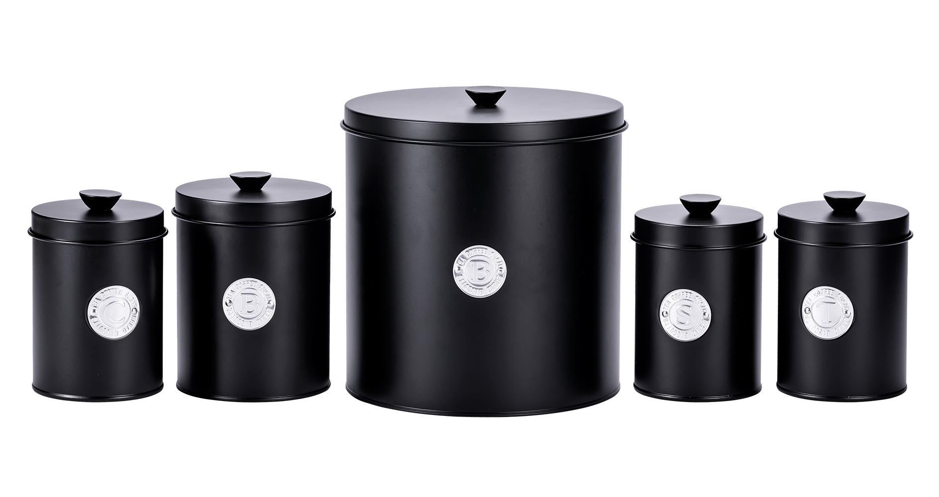 Bread Bin Set Tea Can Coffee Can Kitchen Storage Bread Containers Kitchen Organizer Can